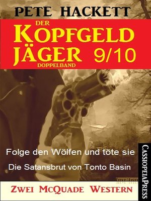 cover image of Der Kopfgeldjäger Folge 9/10  (Zwei McQuade Western)